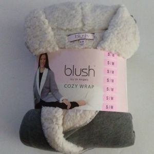 BLUSH Cozy Medium Heather Grey Cozy Wrap